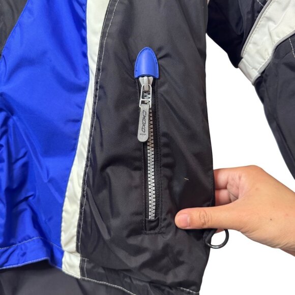 Choko Design Taz Junior Loony Toons Snowcross winter racing jacket size 12 youth - Picture 3 of 13